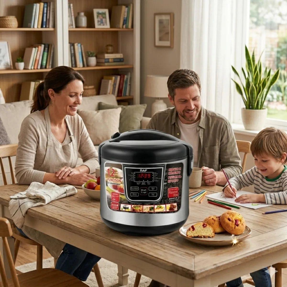 Olla Inteligente Multifuncional Cocina Pantalla Led ALJ-3