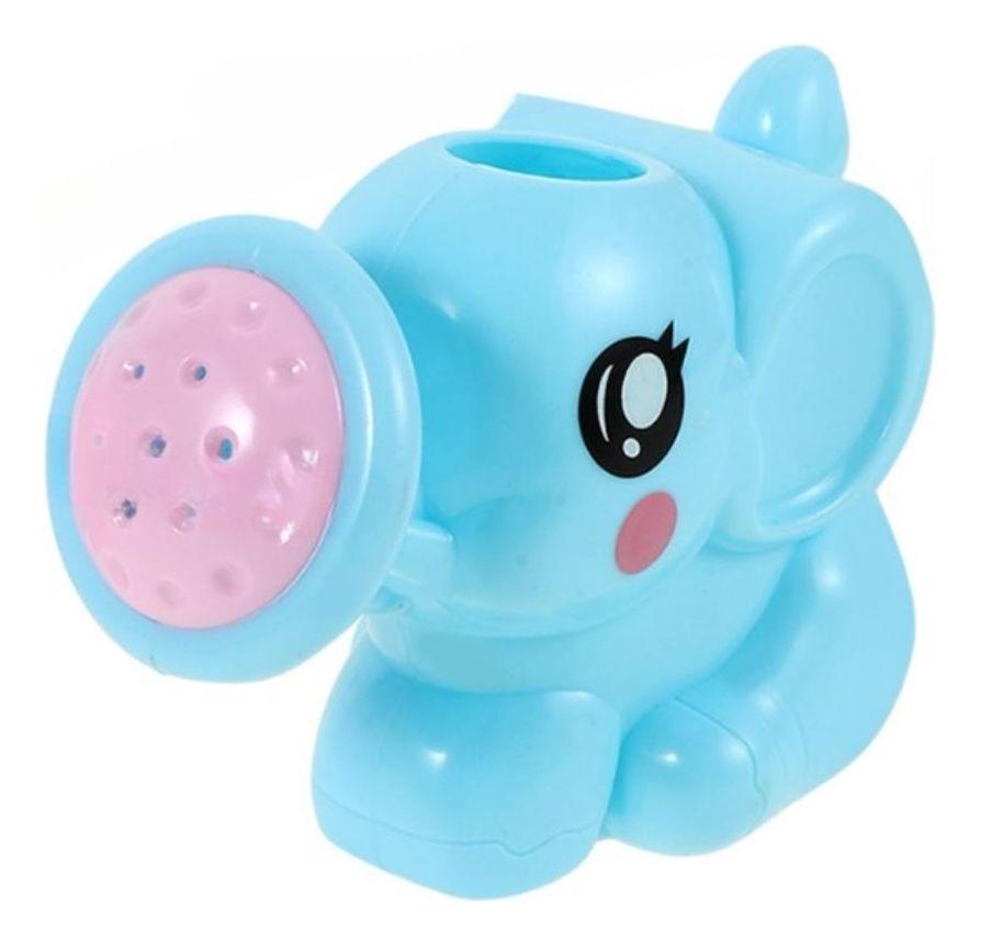 SET 7 JUGUETE PARA EL BAÑO REGADERA FORMA ELEFANTE LAU-0