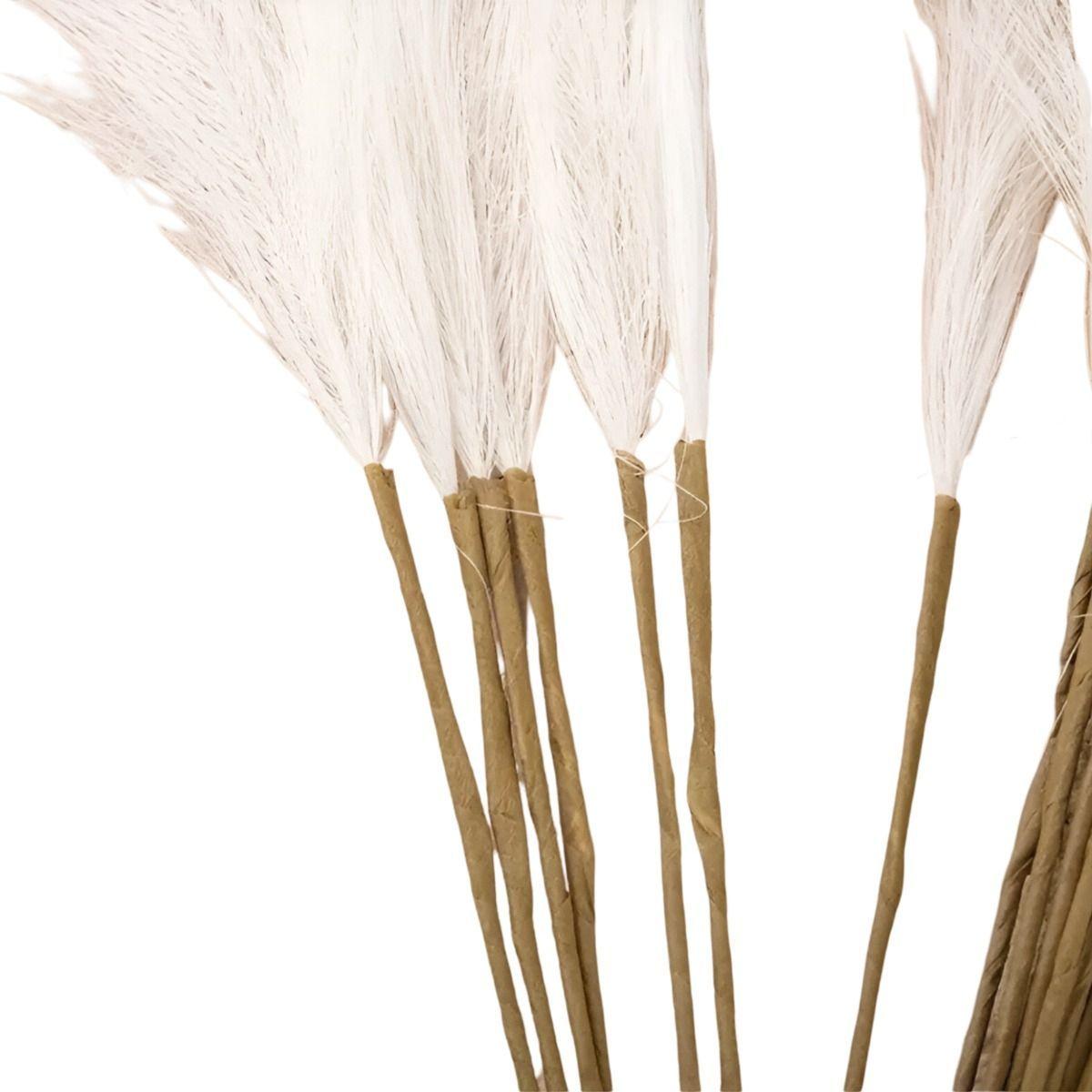 Set 2 Tallos Artificiales Decoración Esponjosa Bohemia Jhn-2