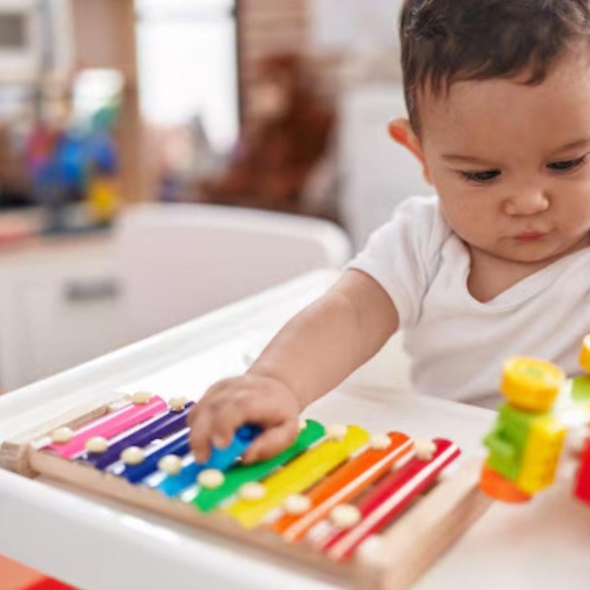 SET 3 JUGUETES MUSICAL XILOFONO MADERA EDUCATIVO BEBE LAU-9