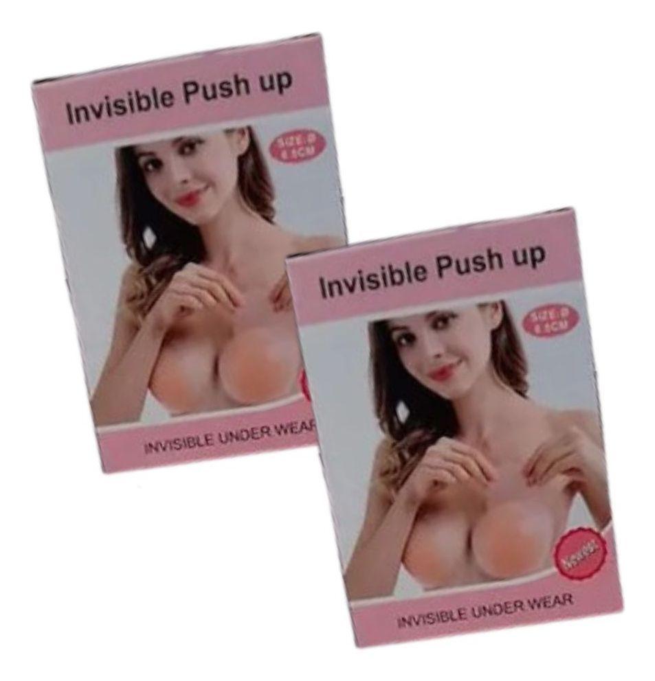 Set 5 Levanta Busto Invisible Silicona Cubre Pezón Jhn-8