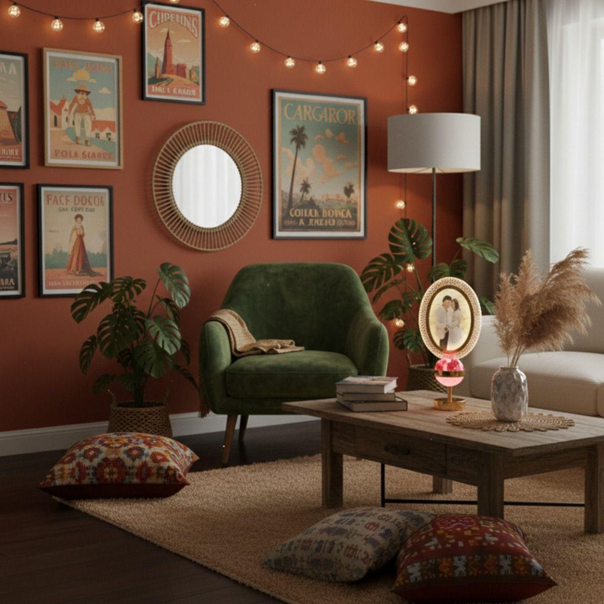 Portarretrato Digital Mesa Decorativo Esfera Iluminada Jhn-9