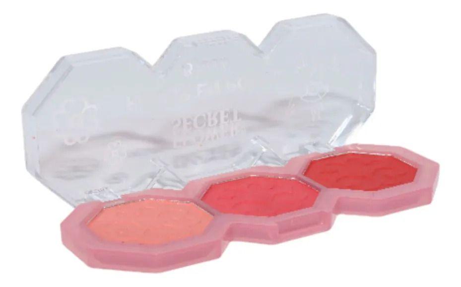 Paq 24 Paleta Rubores Brillo Acabado Natural Duradero ALJ-0
