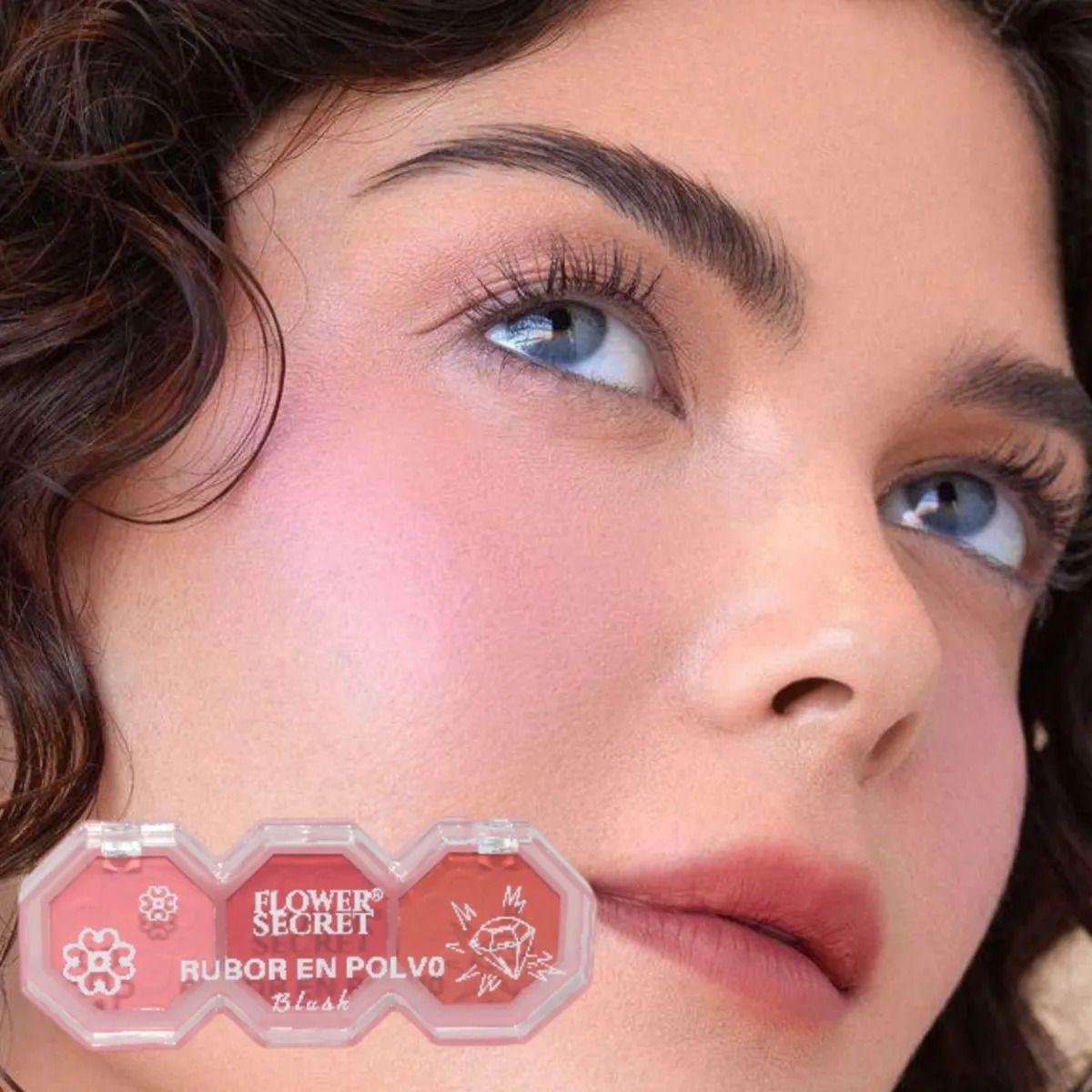 Paq 24 Paleta Rubores Brillo Acabado Natural Duradero ALJ-6