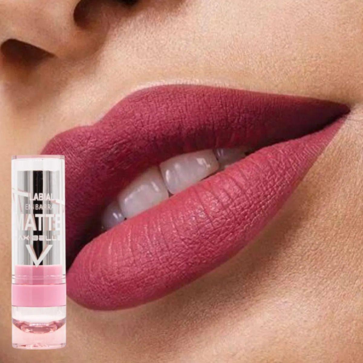 Set 2 Labiales Mate Envase Lujo Acabado Aterciopelado ALJ-2