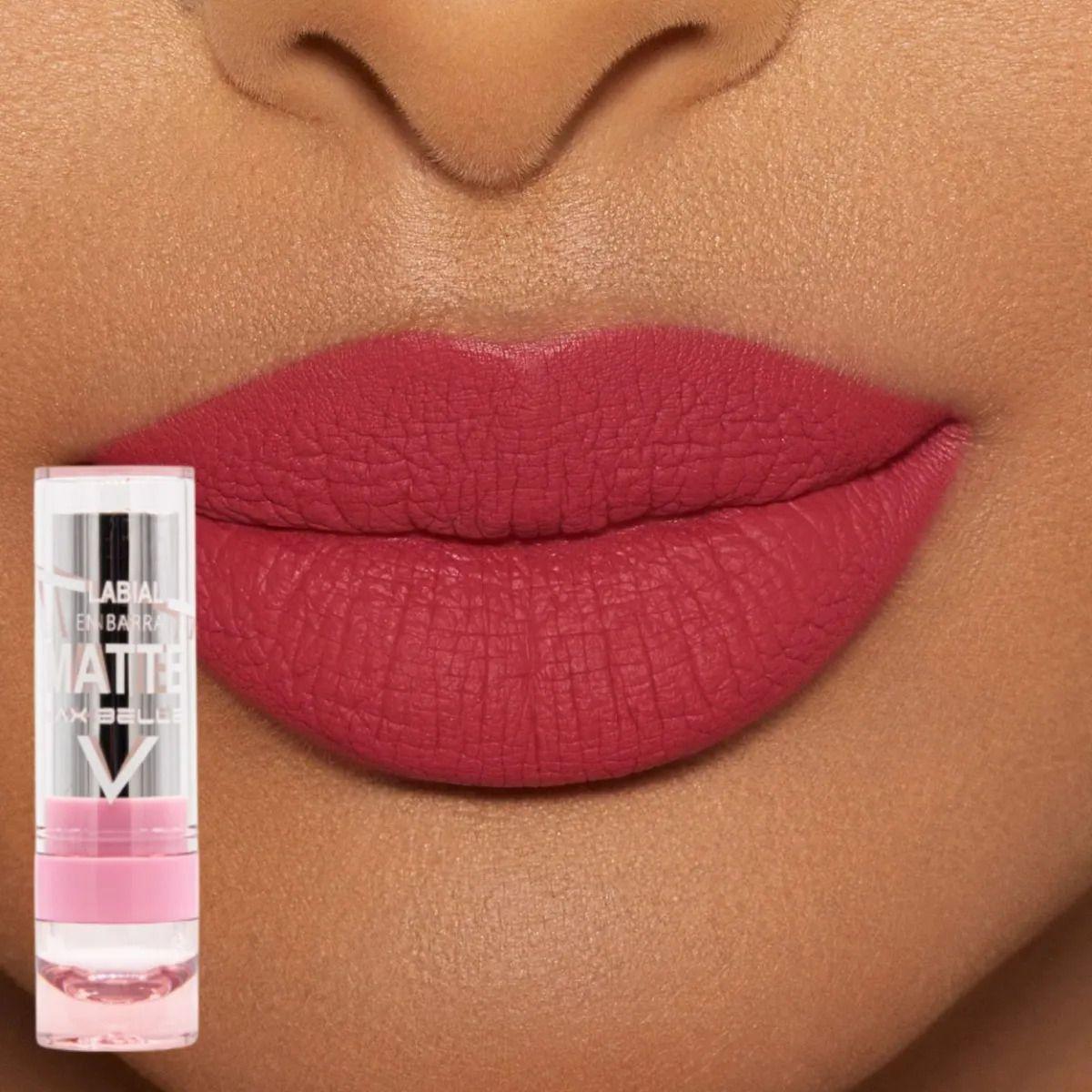 Set 2 Labiales Mate Envase Lujo Acabado Aterciopelado ALJ-3