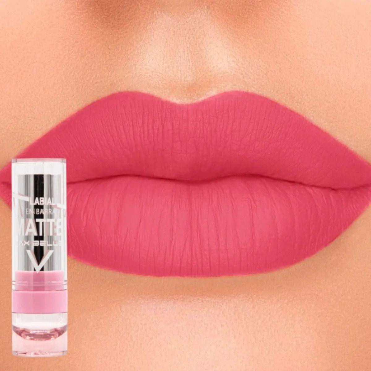 Set 2 Labiales Mate Envase Lujo Acabado Aterciopelado ALJ-4