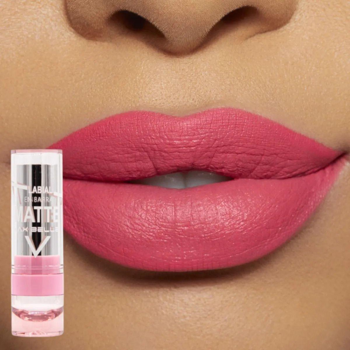 Set 2 Labiales Mate Envase Lujo Acabado Aterciopelado ALJ-5