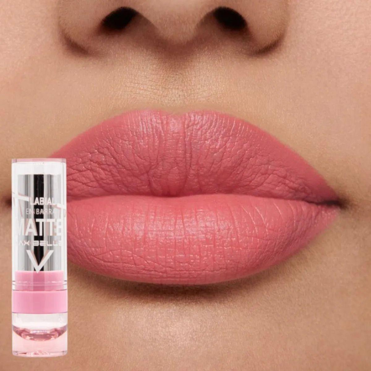 Set 2 Labiales Mate Envase Lujo Acabado Aterciopelado ALJ-6