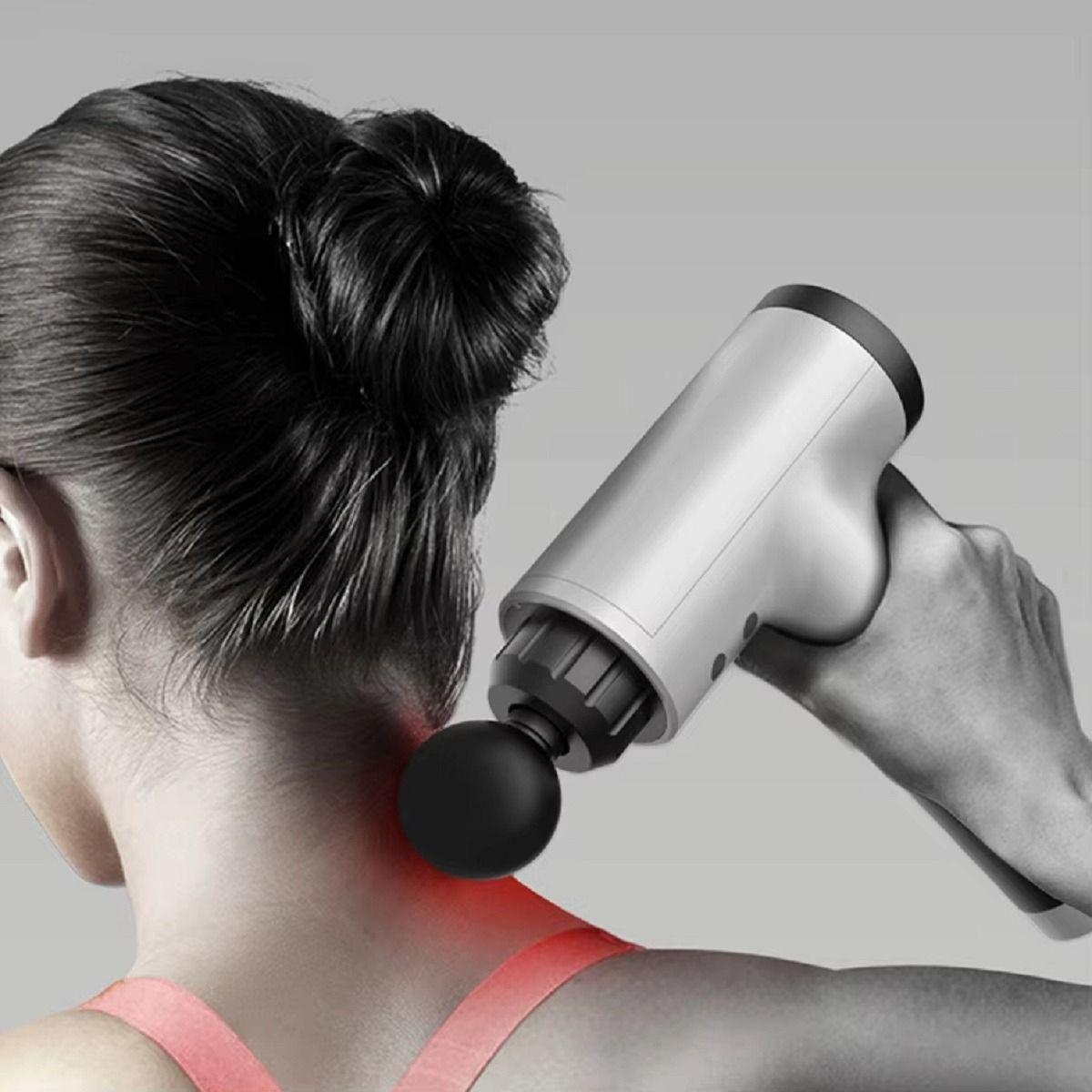 Masajeador Pistola Profesional Alivio Muscular Terapia Lau-1