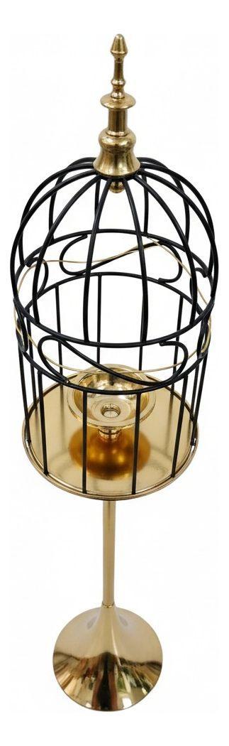 Portavelas Decorativo Multifuncional Candelabro Jaula Jhn-2