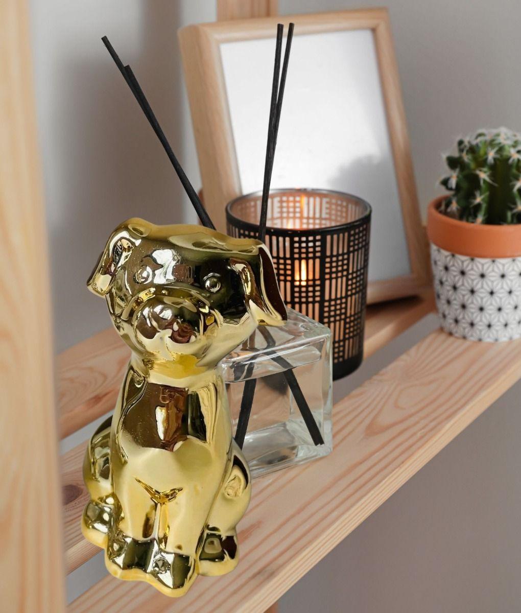 Set 3 Figura Decorativa Estatua Perro Adorno Hogar Jhn-5