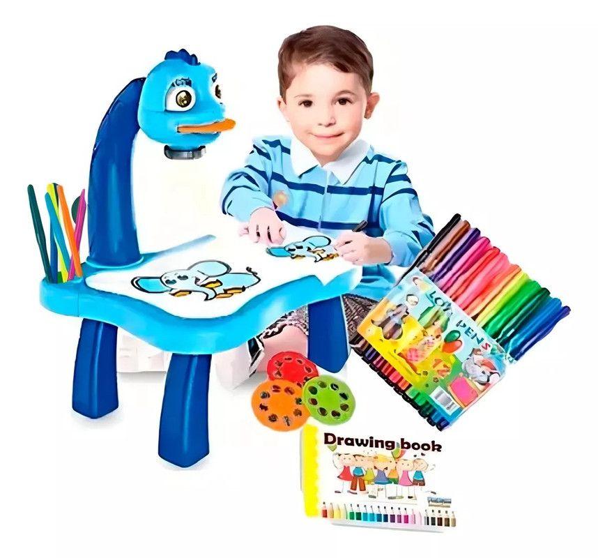 Juguete Mesa Pintura Proyector Escribir Dibujar Niño Lau-6