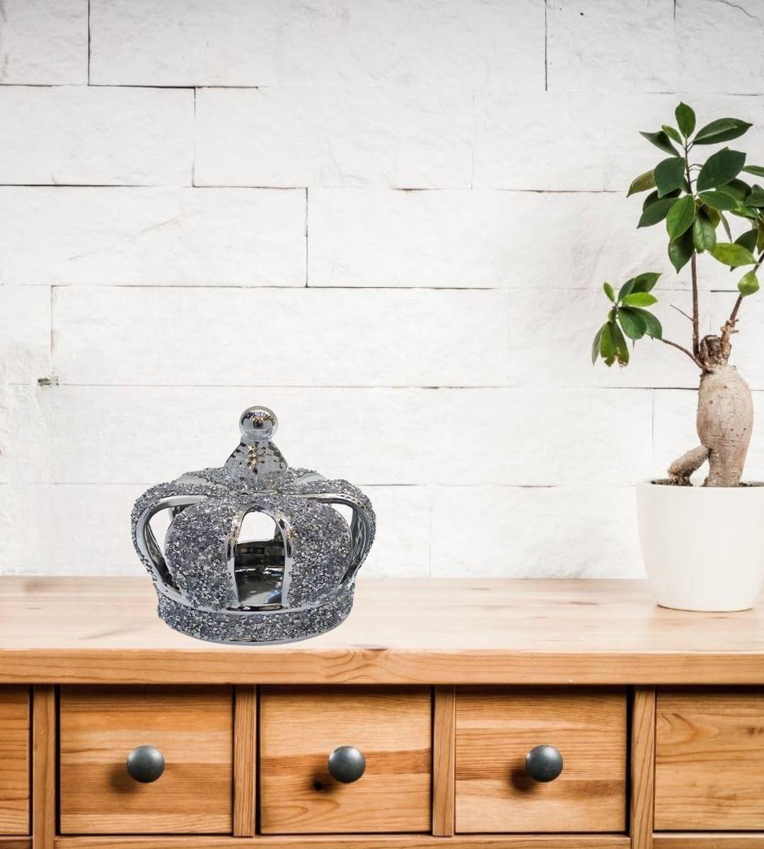 Figura Decorativa Corona Brillante Hogar Decoración Jhn-3