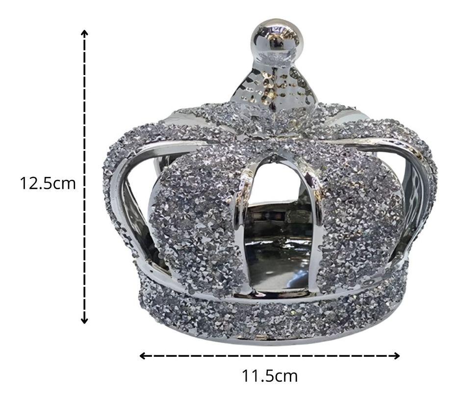 Figura Decorativa Corona Brillante Hogar Decoración Jhn-9