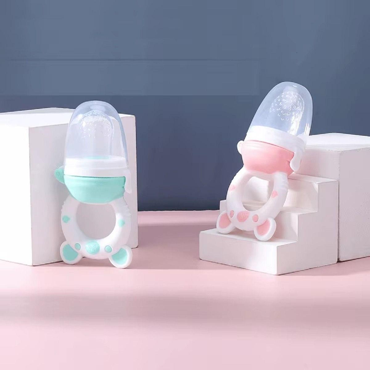 Set 4 Chupete Alimentador Comedor Frutas Silicona Bebe Lau-9