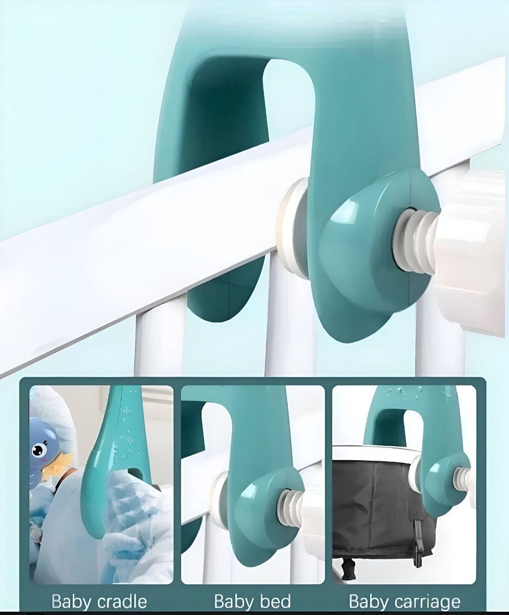 Móvil Musical Cuna Bebé Giratorio Colgante Luz Soporte Jhn-7