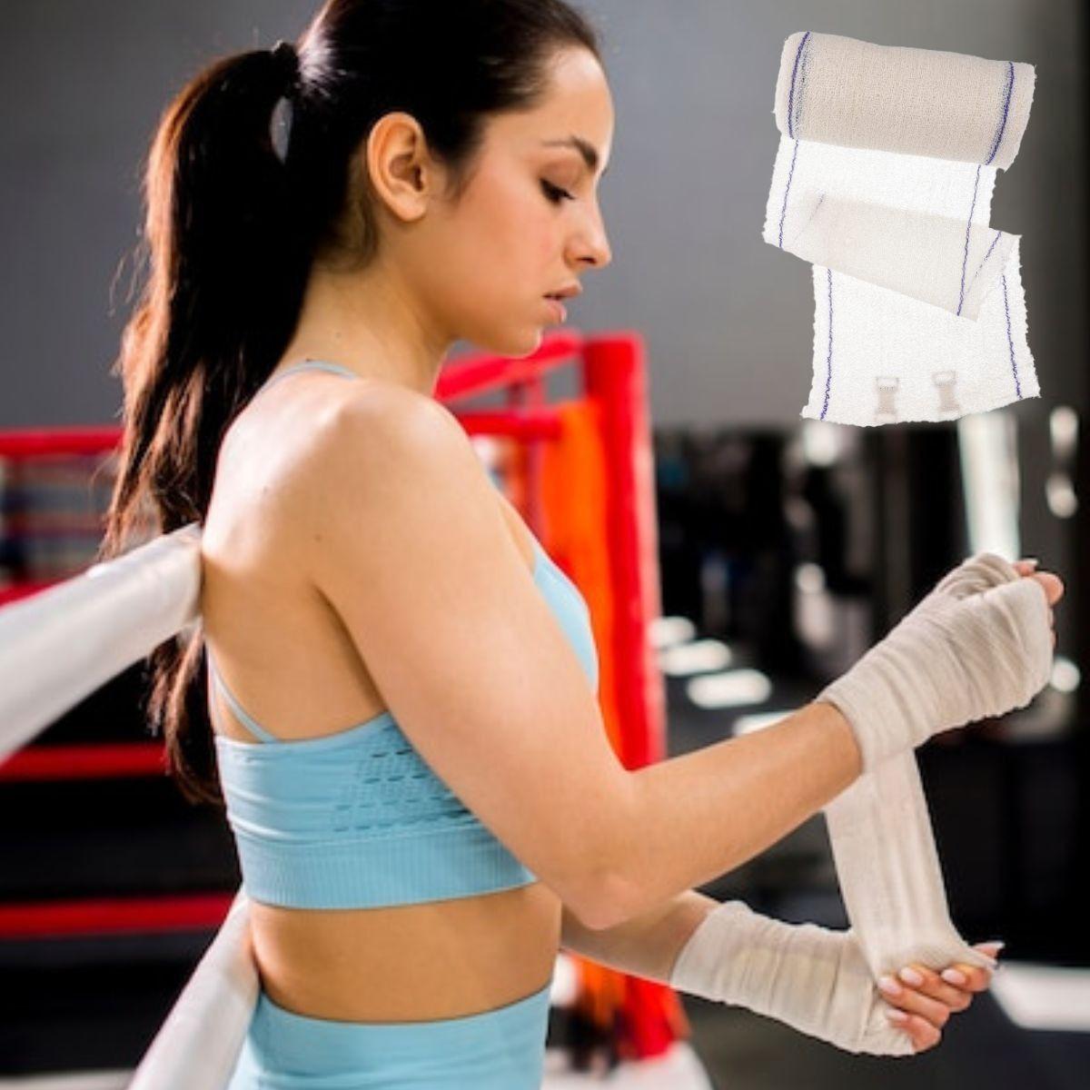 VENDA ELASTICA COMPRESION AJUSTABLE MEDICA DEPORTIVO LAU-2