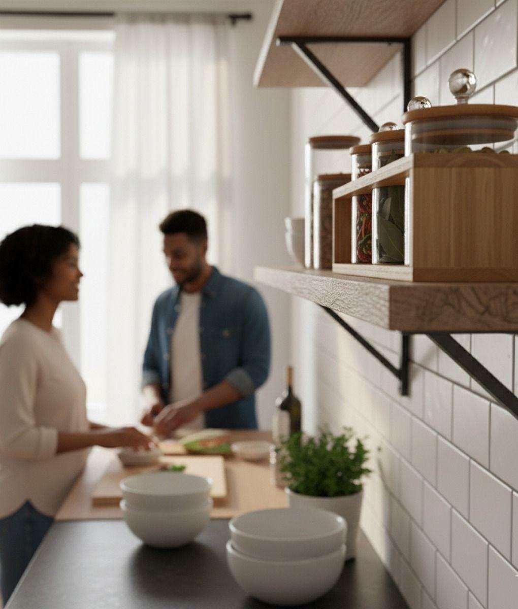 Set 3 Frascos Almacenamiento Organización Recipientes Jhn-3