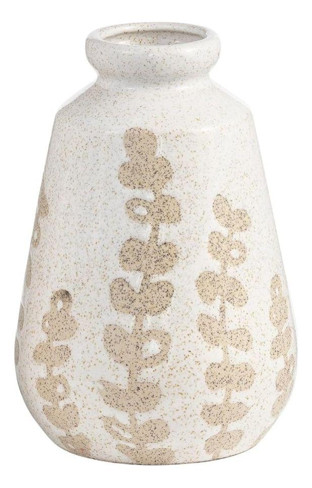 Jarrón Florero Cerámica Decoración Contemporáneo 22cm Jhn-0