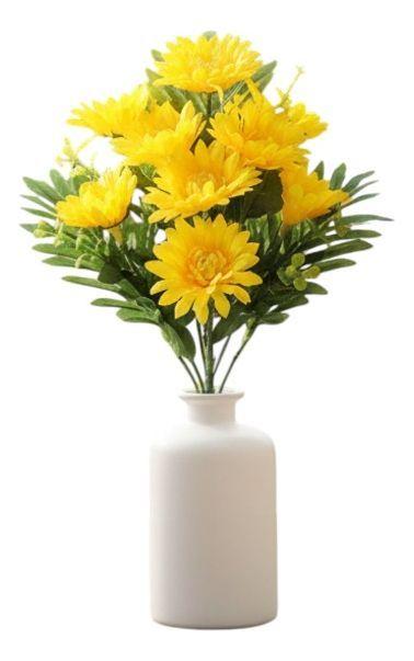 Set 2 Flores Artificiales Ramo Decorativo Girasoles Jhn-2