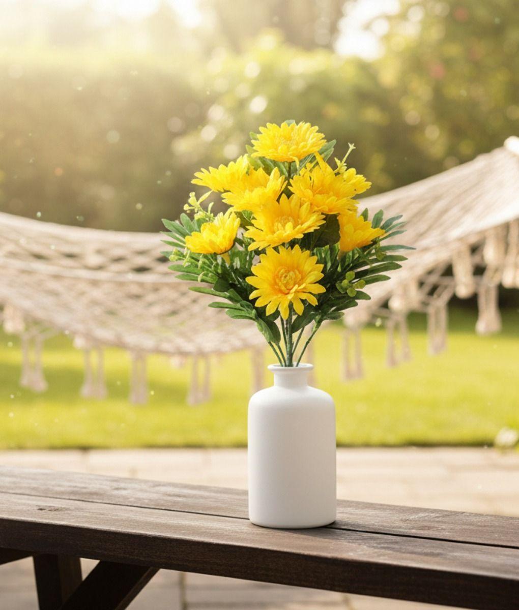 Set 2 Flores Artificiales Ramo Decorativo Girasoles Jhn-9