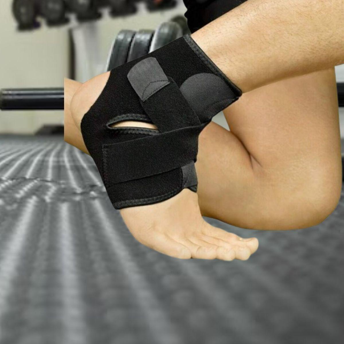 SET 3 TOBILLERA DE COMPRESION NEOPRENO AJUSTABLE LAU-9