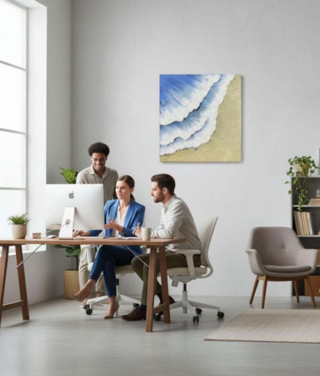 Cuadro Decorativo Adorno Pared Susurro Marea Playa Jhn-3