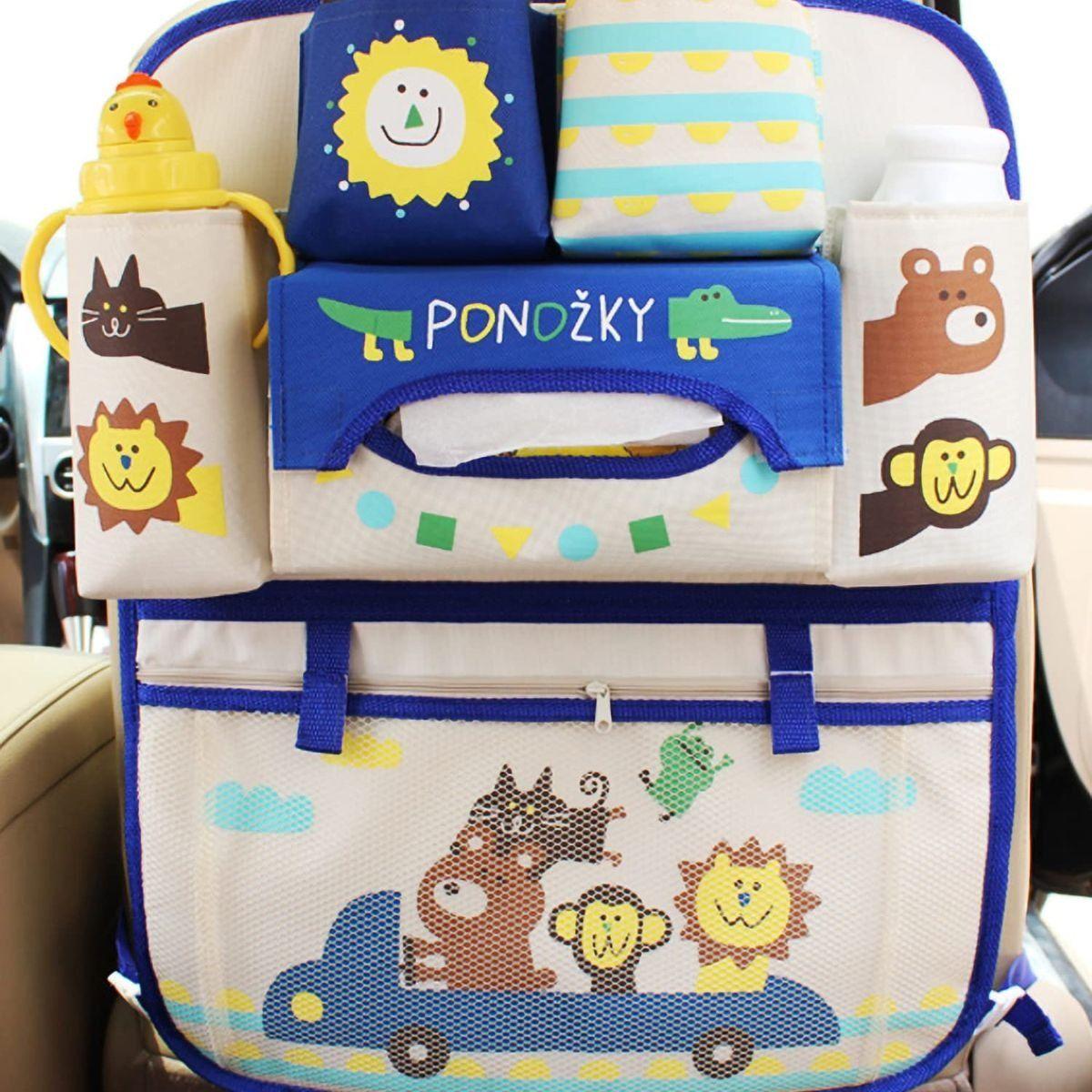 ORGANIZADOR DE ASIENTO TRASERO DE AUTO DIBUJOS ANIMADOS LAU-8