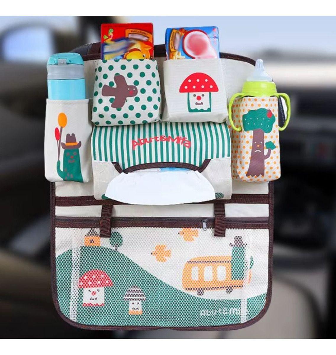 ORGANIZADOR DE ASIENTO TRASERO DE AUTO DIBUJOS ANIMADOS LAU-9