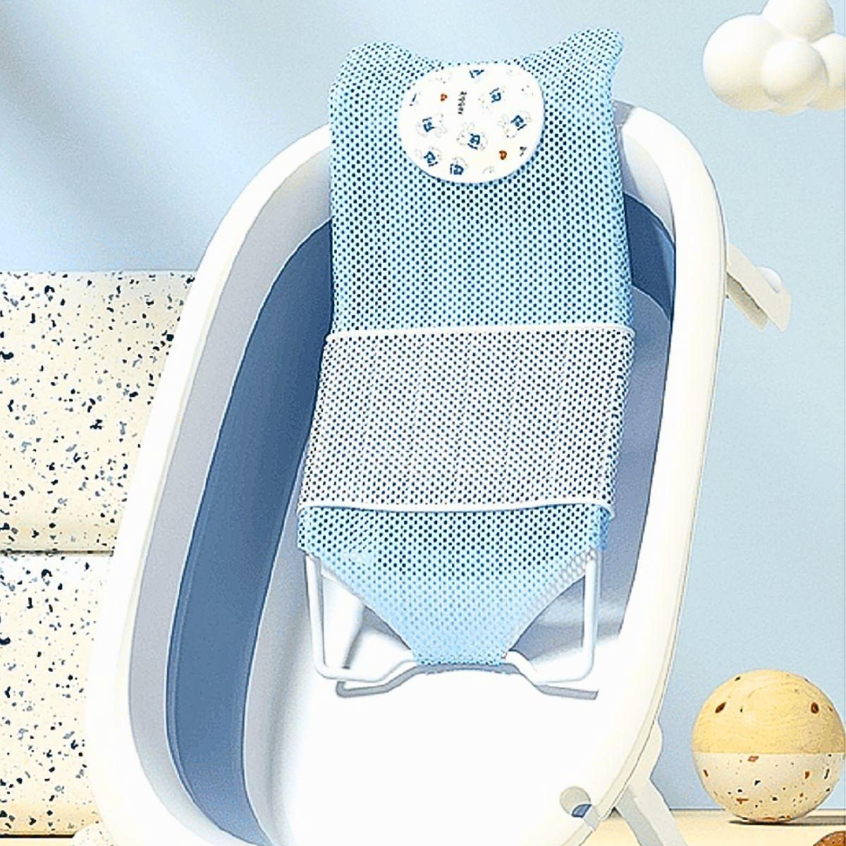 Set 2 Mallas Tina Almohadilla Antideslizante Bañera Bebe Lau-9