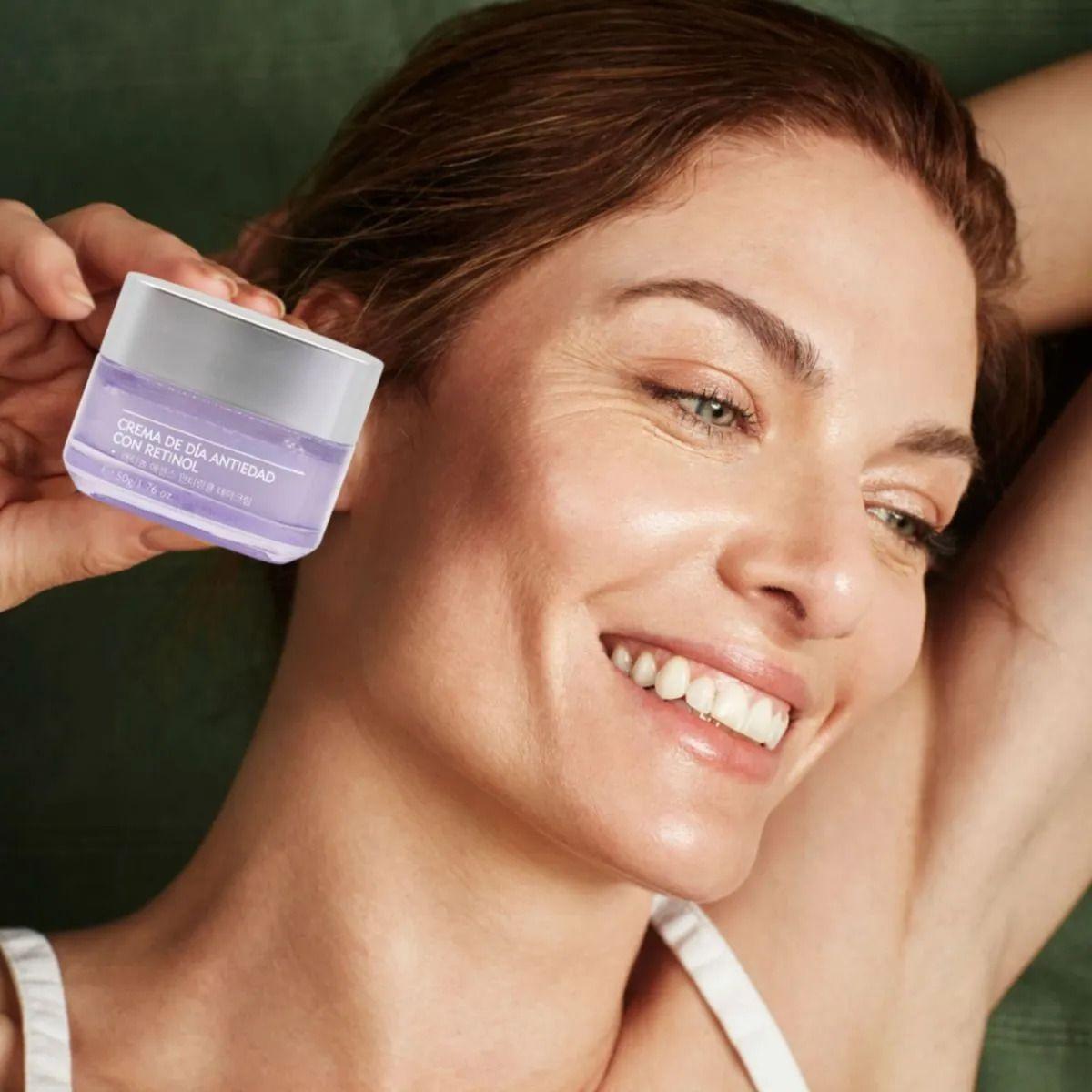 Crema Facial Retinol Diaria Antiarrugas Efecto Tensor ALJ-4