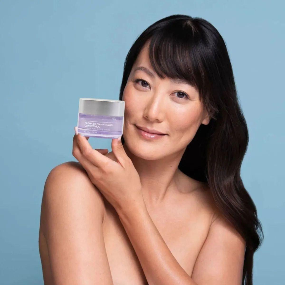 Crema Facial Retinol Diaria Antiarrugas Efecto Tensor ALJ-8