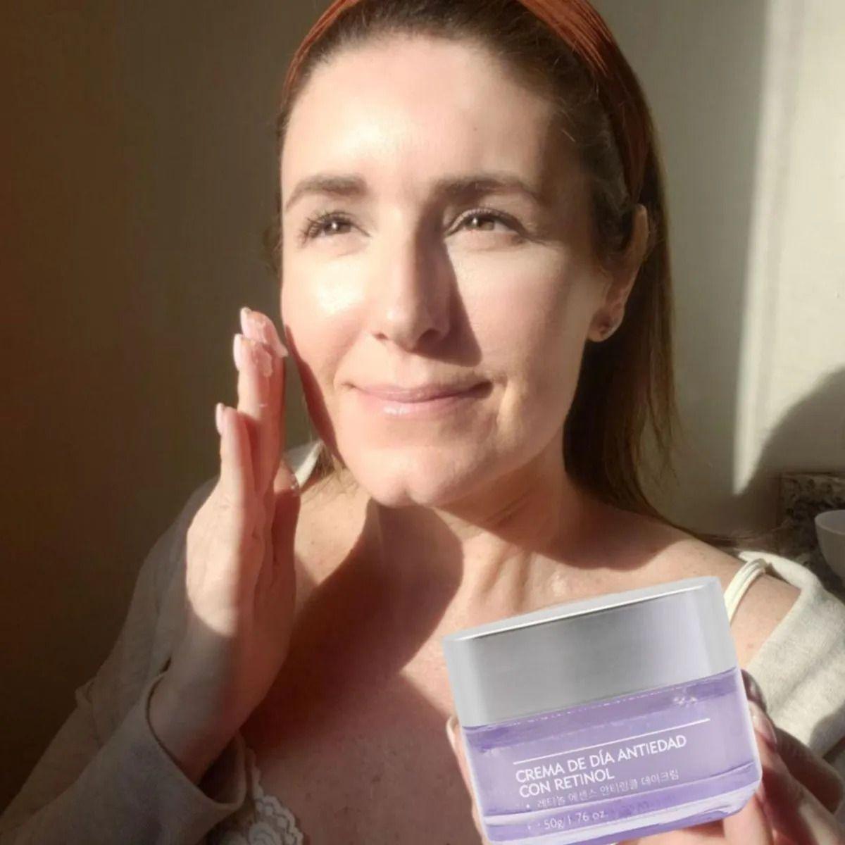 Crema Facial Retinol Diaria Antiarrugas Efecto Tensor ALJ-9
