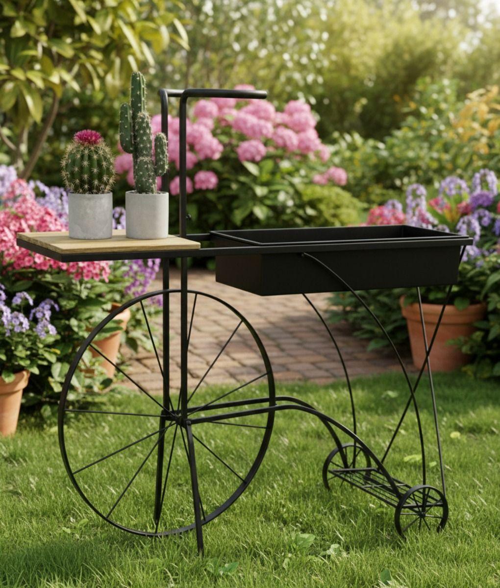 Porta Macetas Diseño Bicicleta Adorno Jardineria Soporte Jhn-9