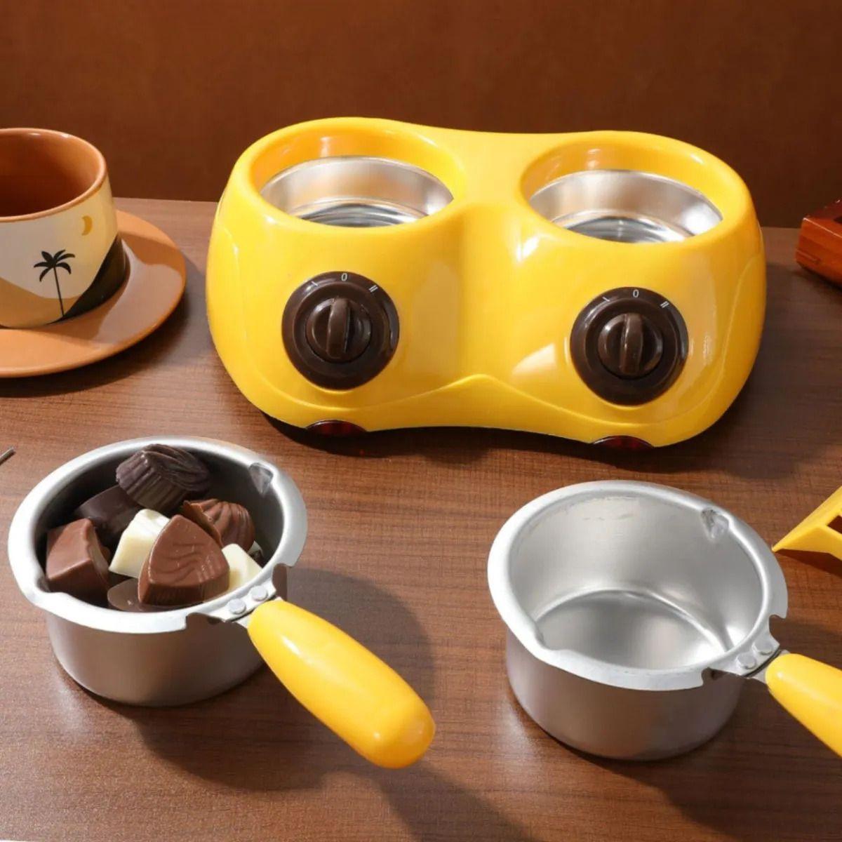 Chocolatera Doble Profesional Repostería Fondue ALJ-4