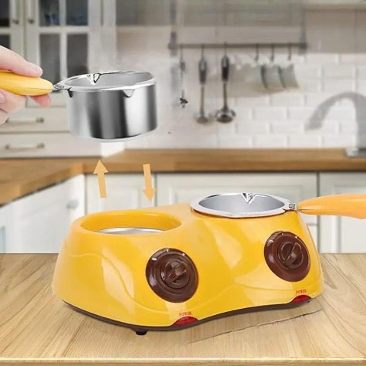 Chocolatera Doble Profesional Repostería Fondue ALJ-8