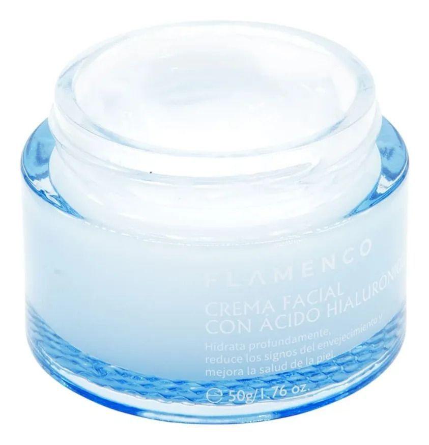 CREMA FACIAL HIDRATANTE CON ACIDO HIALURONICO BELLEZA LAU-3