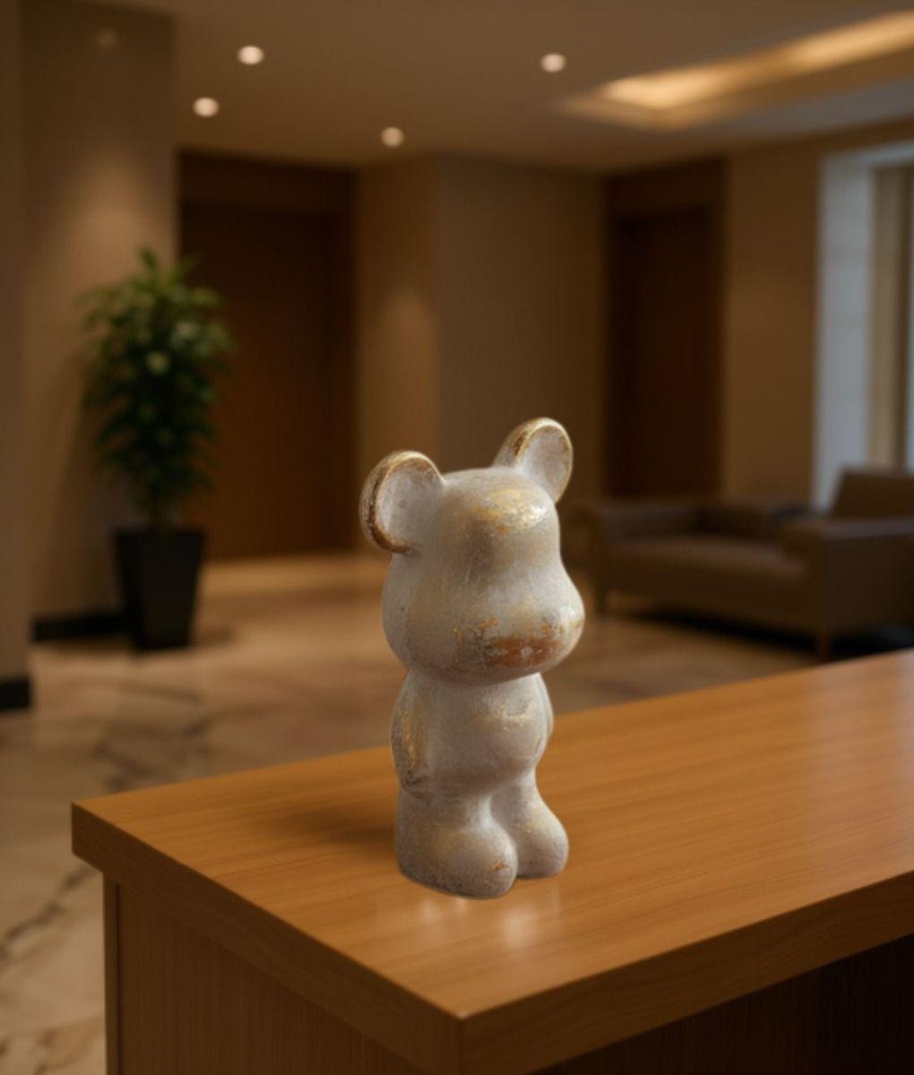 Figura Decorativa Oso Adorno Moderno Arte Hogar Jhn-8