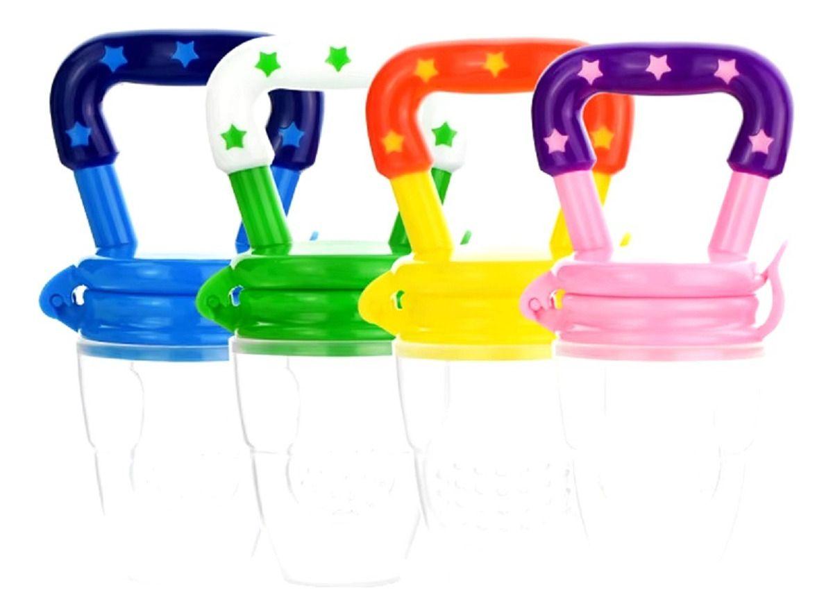 Set 8 Chupetes Alimentadro Frutas Vegetal Divertido Bebe Lau-0