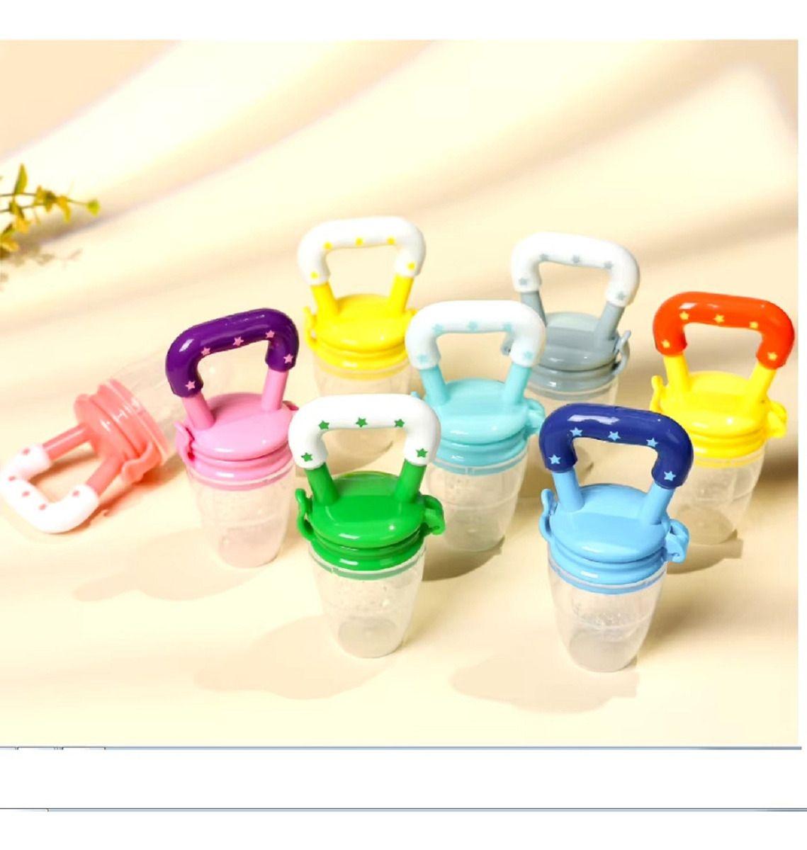 Set 8 Chupetes Alimentadro Frutas Vegetal Divertido Bebe Lau-8