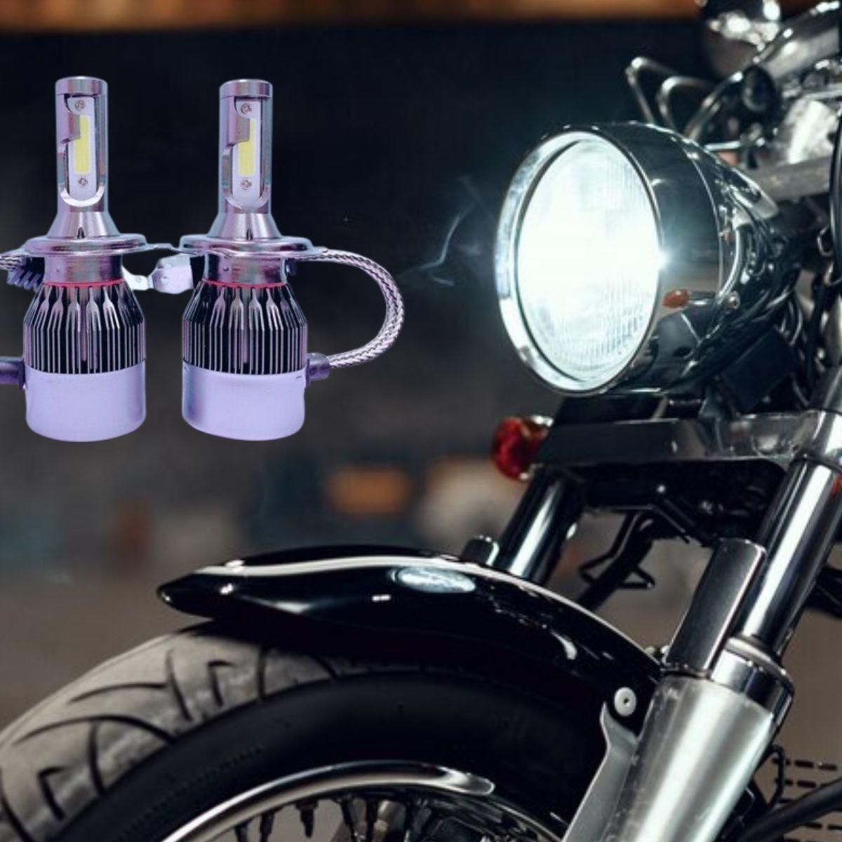 Luces LED C8 Moto Auto Ventilador Alta Velocidad Jhn-4