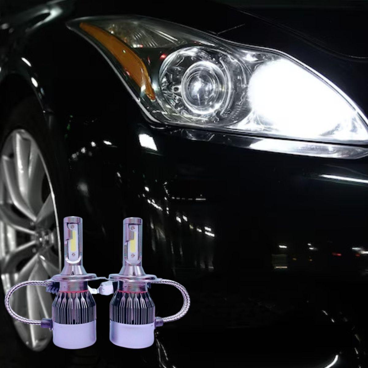 Luces LED C8 Moto Auto Ventilador Alta Velocidad Jhn-6