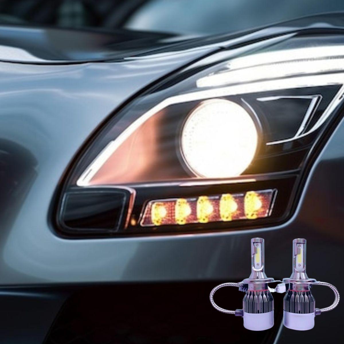 Luces LED C8 Moto Auto Ventilador Alta Velocidad Jhn-8