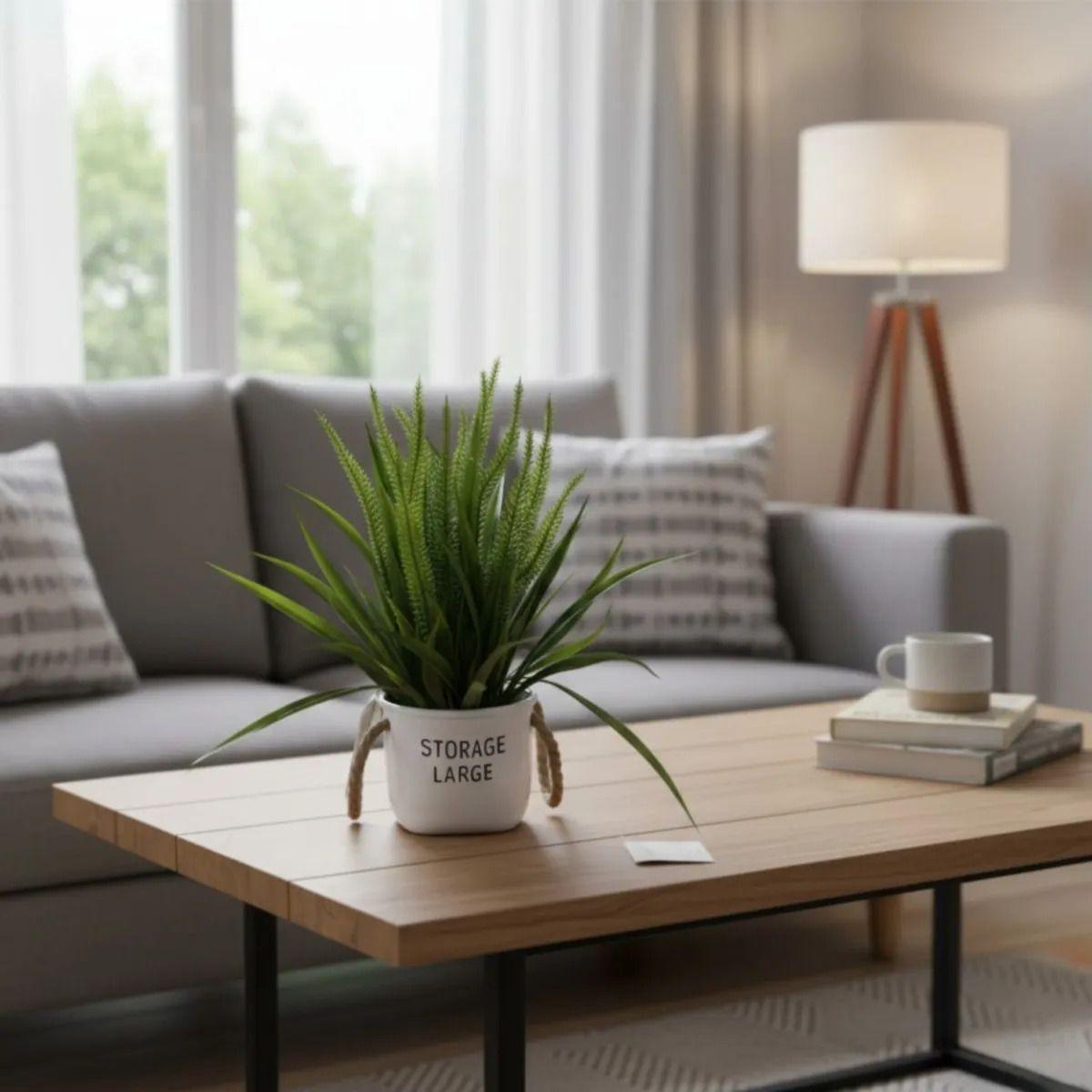 Planta Artificial Decorativa Follaje Silvestre Realista Jhn-7