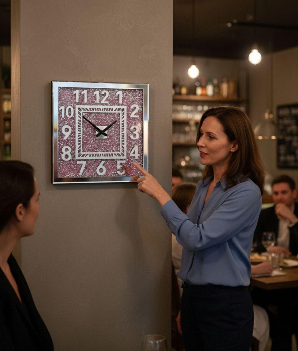 Reloj Pared Decorativo Diseño Elegante Adorno Moderno Jhn-3