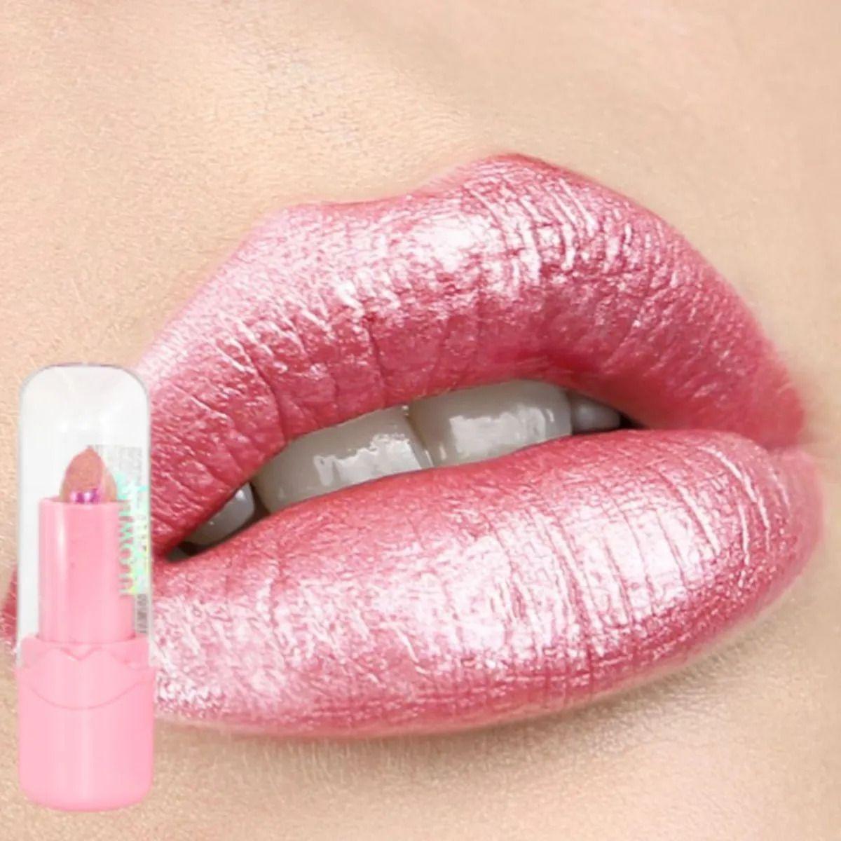 Paq 24 Labiales Barra Cromado Volumen Efecto Espejo ALJ-4