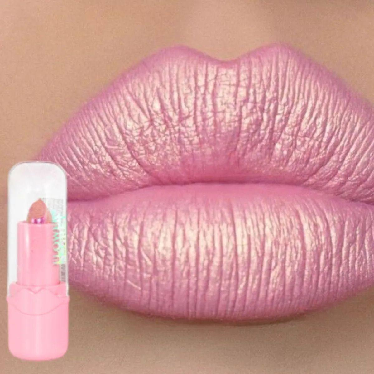Paq 24 Labiales Barra Cromado Volumen Efecto Espejo ALJ-7