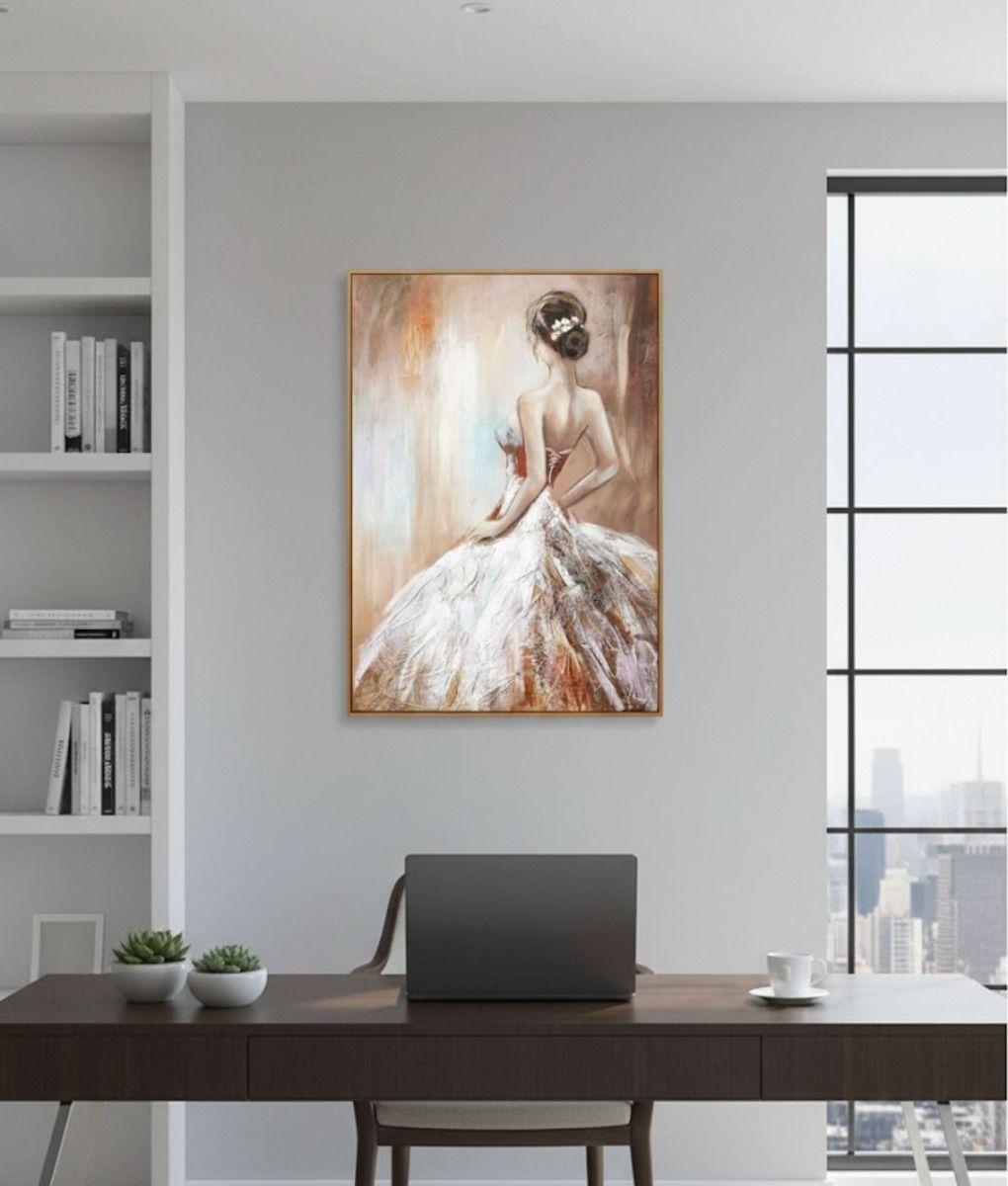 Cuadro Decorativo Pared Figura Femenina Arte Hogar Jhn-7