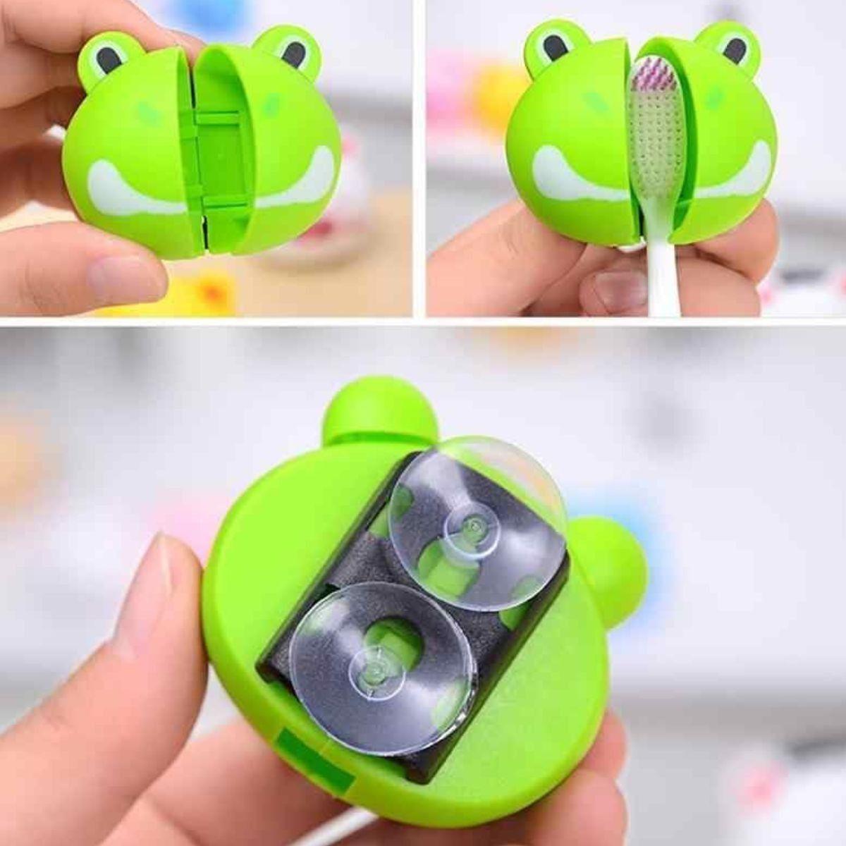 PORTA CEPILLO DE DIENTE INFANTIL ANIMAL PARED DIVERTIDO LAU-7